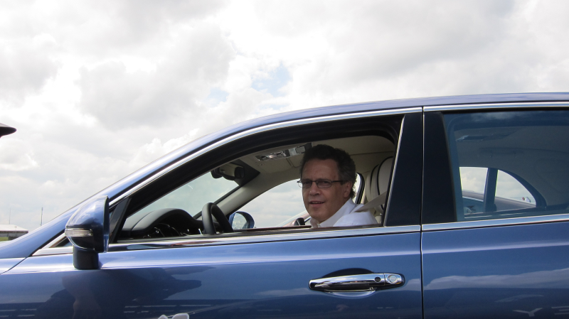 Illustration for article titled Why Yes, I'd Love To Lap The 'Ring In The Bentley CEO's $267,000 Car